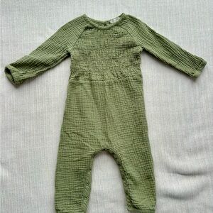 Cozy Olive Kids Footie One Piece